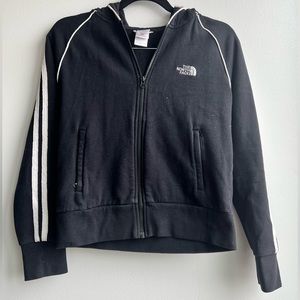 North Face Zip Up Sweatshirt Sz M